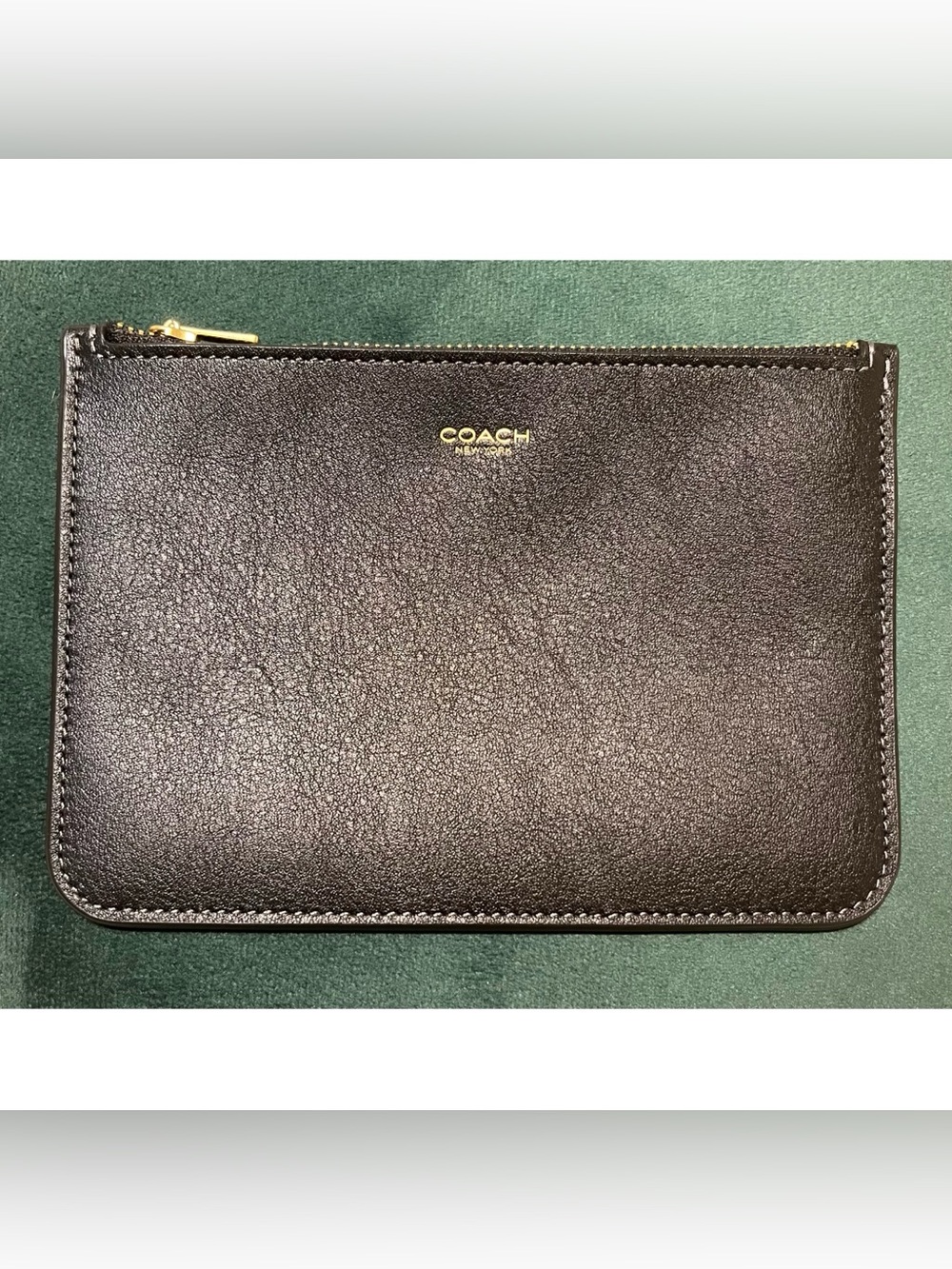 Coach Black Cosmetic Pouch Insert!